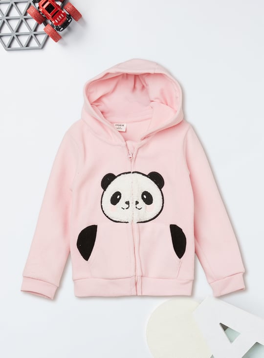 Girls Panda Trousers Set