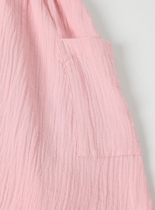 Girls Textured Dress