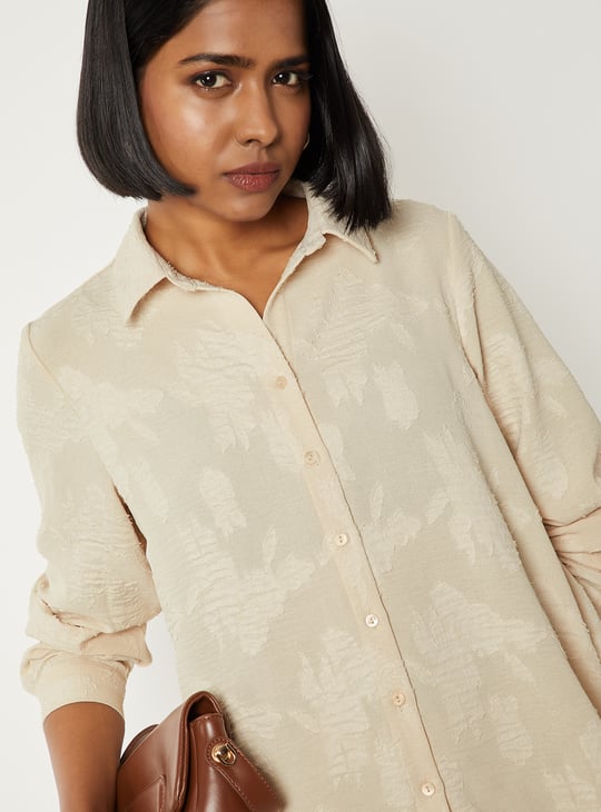 Women Jacquard Shirt | Jacquard