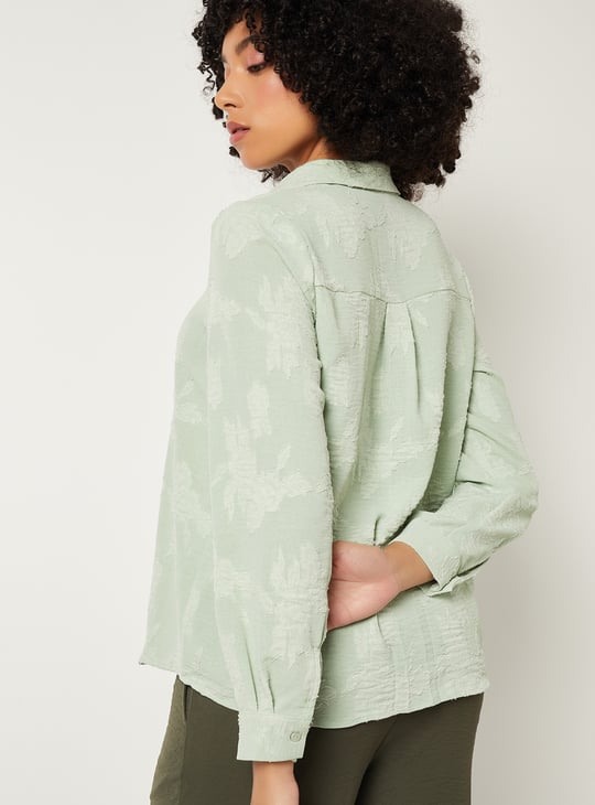 Women Jacquard Shirt