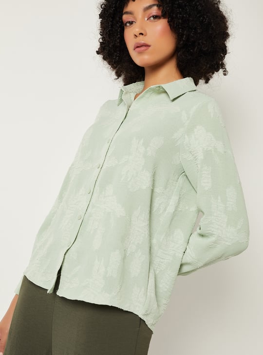 Women Jacquard Shirt