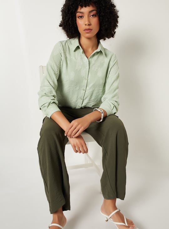 Women Jacquard Shirt