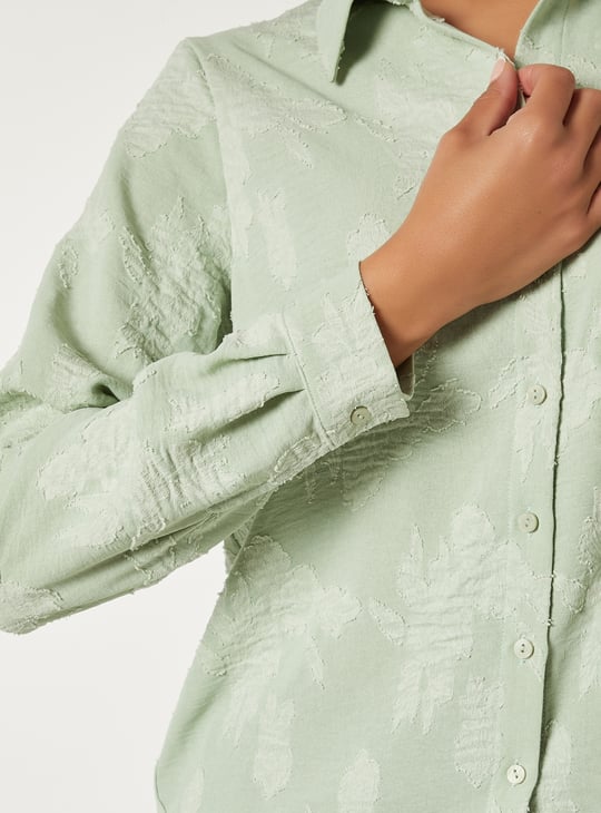 Women Jacquard Shirt