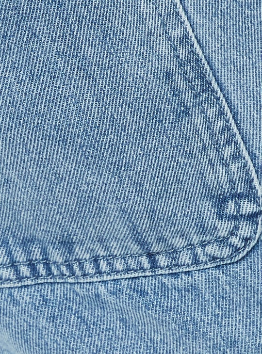 Boys Washed Cargo Parachute Jeans