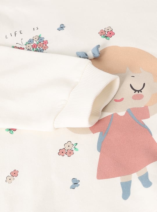 Girls Printed Leggings Set