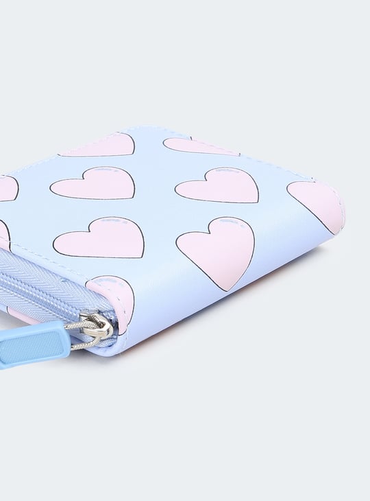 Women Printed Zip Around Wallet