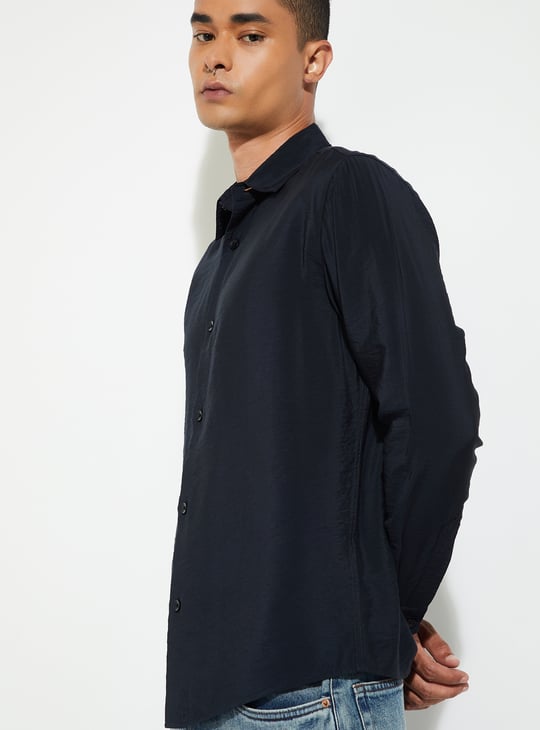 URB_N Men Solid Regular Fit Shirt | Solid