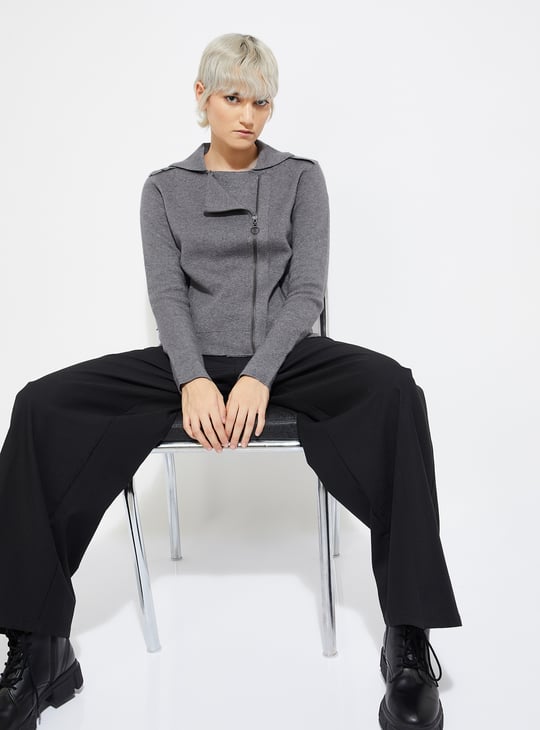 ALAYA F x URB_N Women Knit Jacket