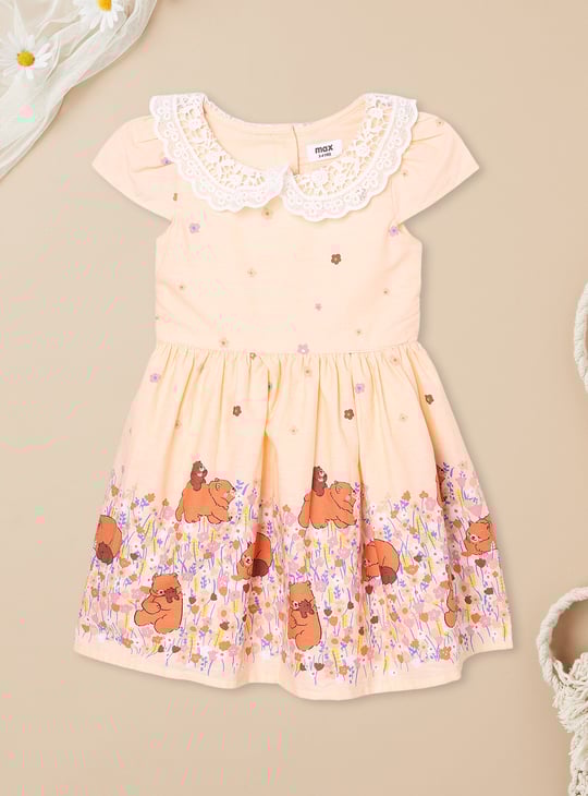 Girls Printed Dress