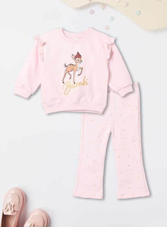 Girls Bambi Trousers Set