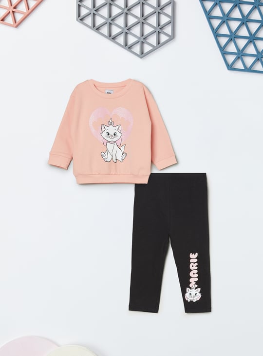 Girls Marie Print Leggings Set