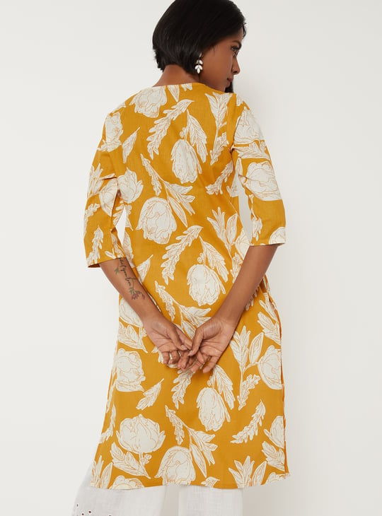 Women Printed Straight Kurta