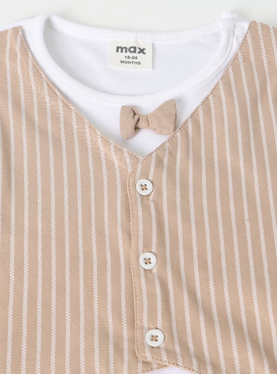 Boys Striped Trousers Set