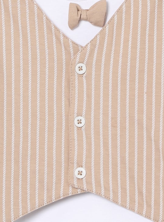 Boys Striped Trousers Set