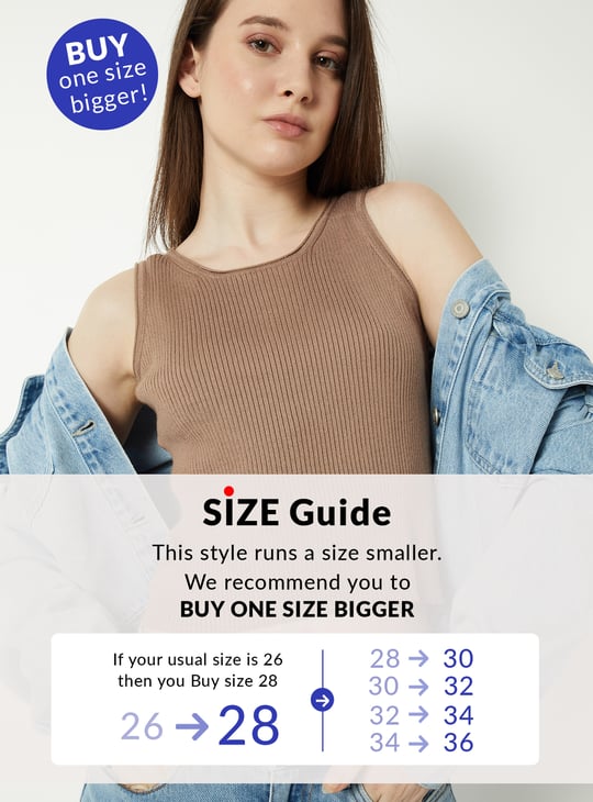 Women Ribbed Crop Tank Top