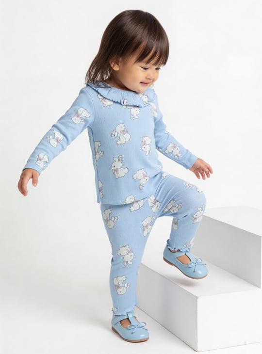 Girls Assorted Leggings - Pack of 2