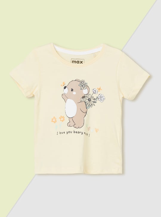 Girls Assorted T-shirt - Pack of 3