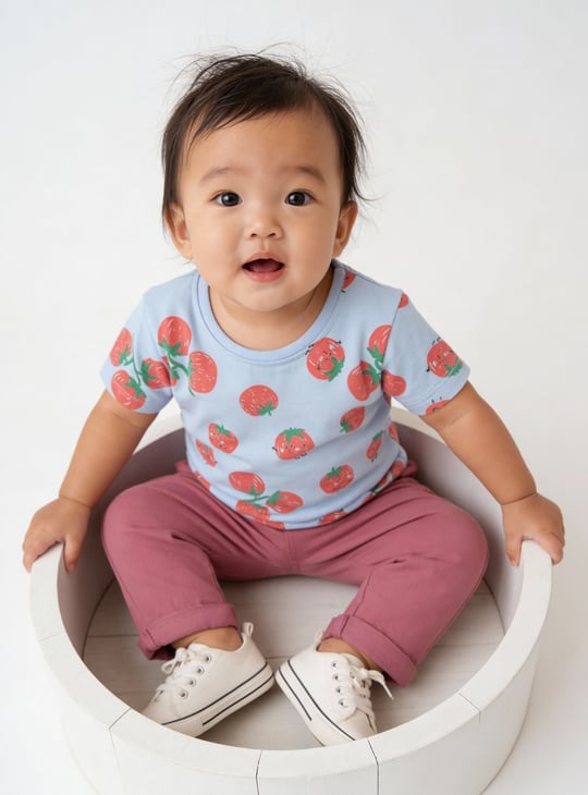 Girls Printed T-shirt - Pack of 3