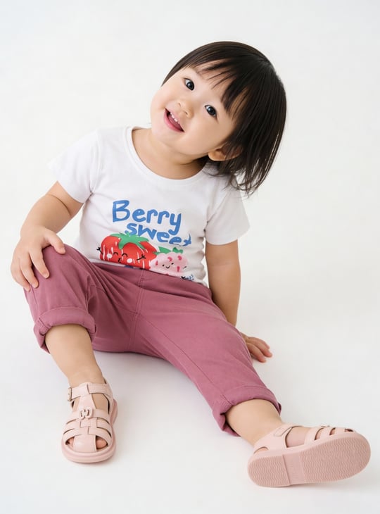 Girls Printed T-shirt - Pack of 3