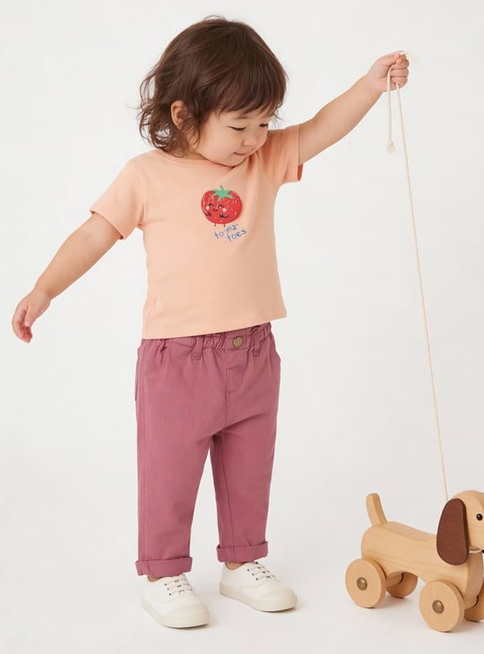 Girls Printed T-shirt - Pack of 3