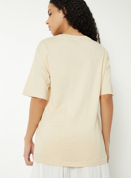 Women Printed Oversized T-shirt