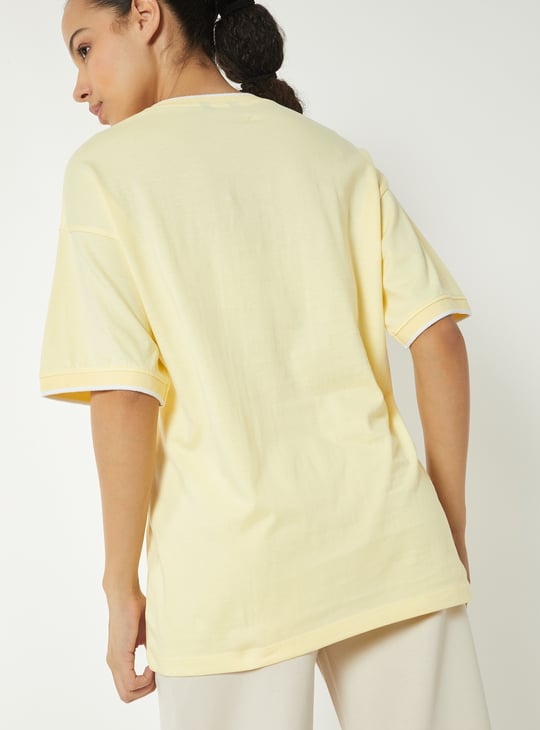 Women Printed Oversized T-shirt