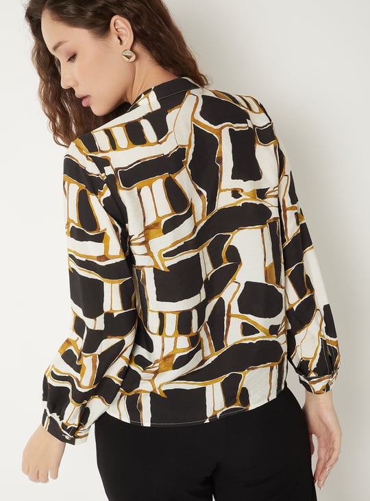 Women Printed Shirt Top