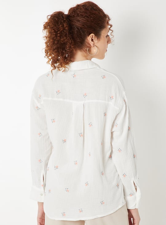 Women Embroidered Shirt