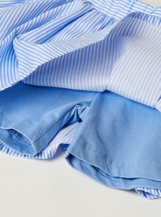 Girls Minnie Skort Set