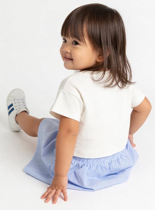 Girls Minnie Skort Set