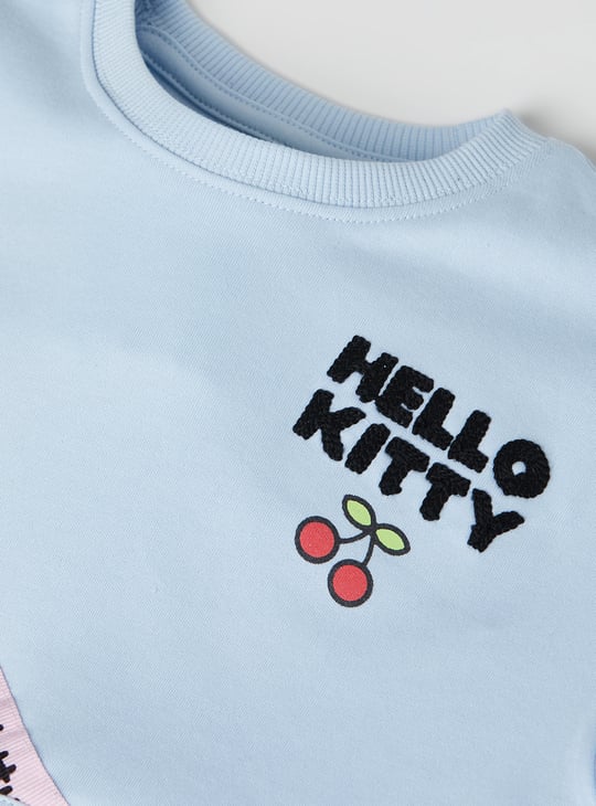 Girls Hello Kitty Print T-shirt