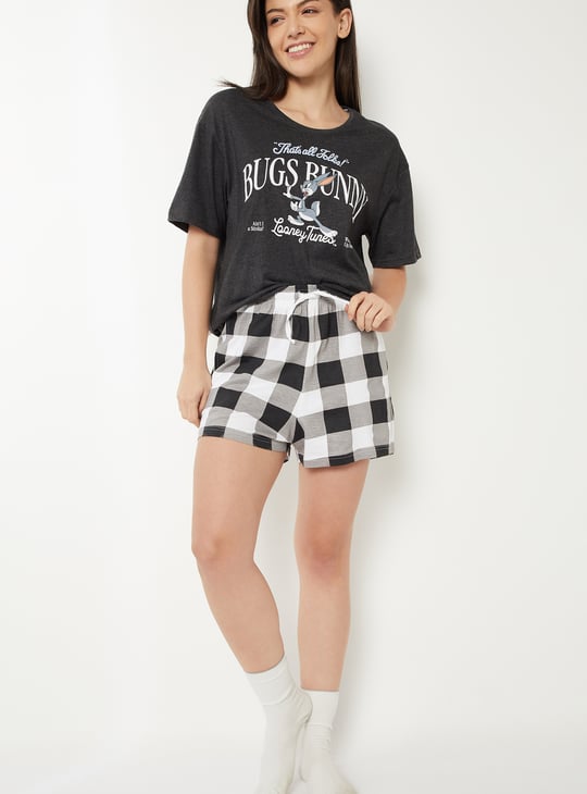 Women Bugs Bunny Shorts Set