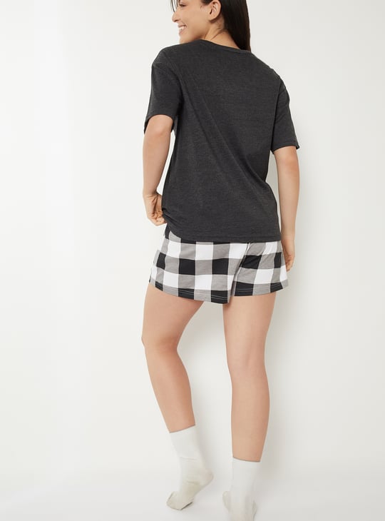 Women Bugs Bunny Shorts Set