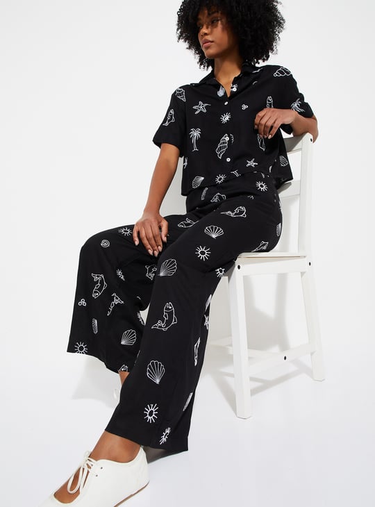 ALAYA F x URB_N Women Embroidered Trousers
