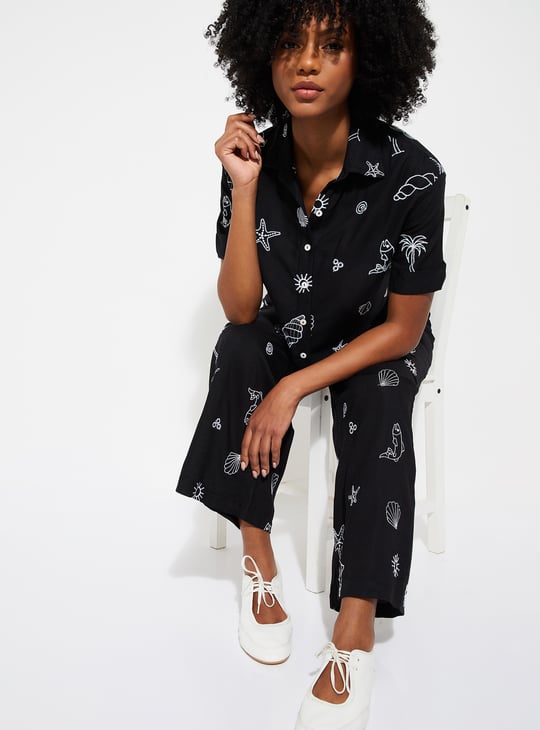 ALAYA F x URB_N Women Embroidered Shirt