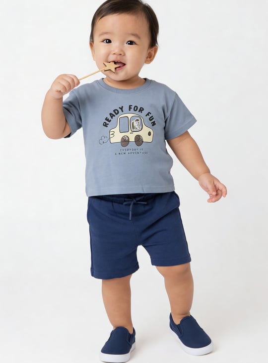 Boys Assorted T-shirt - Pack of 2