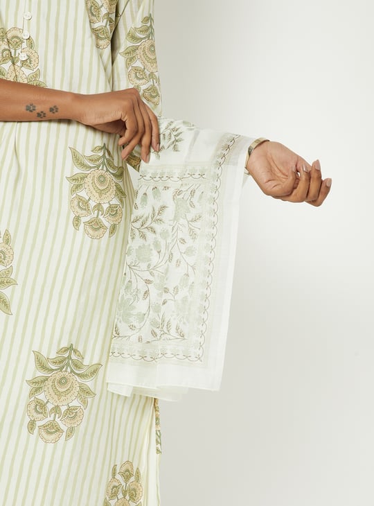 Women Printed Straight Kurta Set