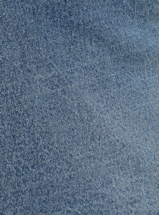 Women Washed Denim Skorts