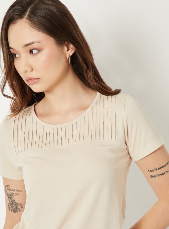 Women Pintuck T-shirt