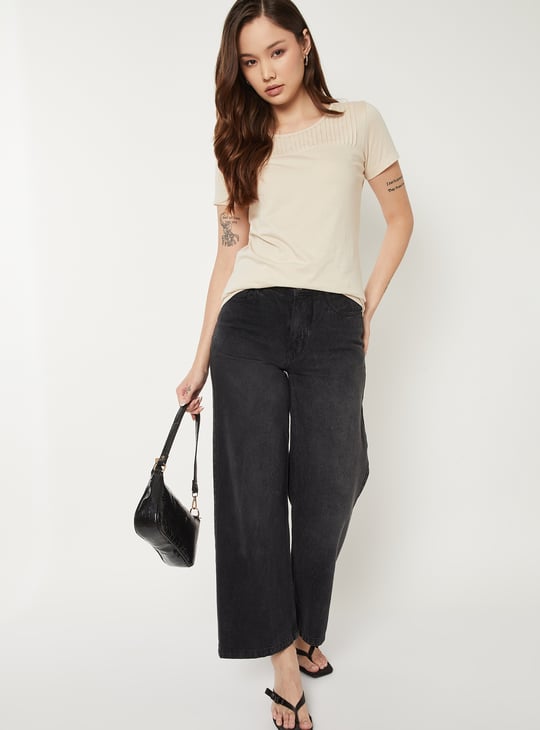 Women Pintuck T-shirt