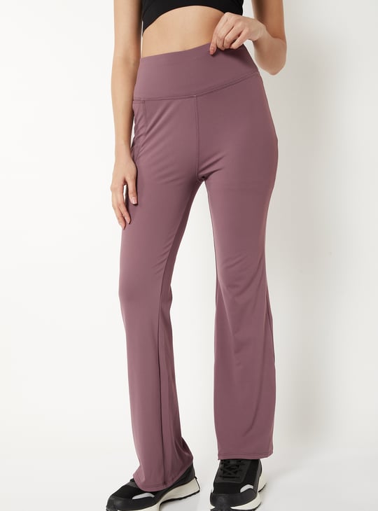 Women Solid Flared Pants