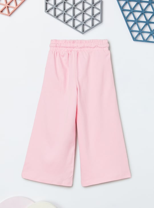Girls Minnie Mouse Print T-shirt and Track Pants Set