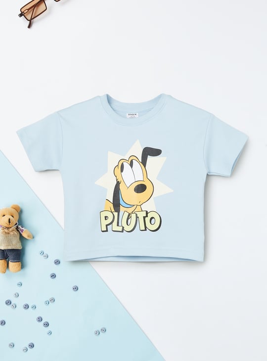 Boys Pluto Printed Shorts Set