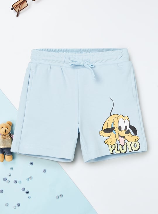 Boys Pluto Printed Shorts Set