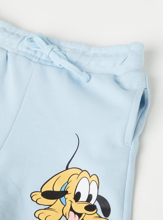 Boys Pluto Printed Shorts Set