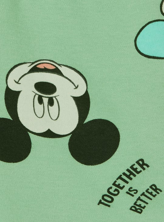 Boys Mickey & Friends Print Shorts Set
