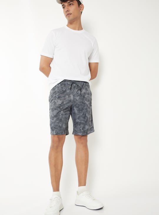 Men Printed Sports Shorts