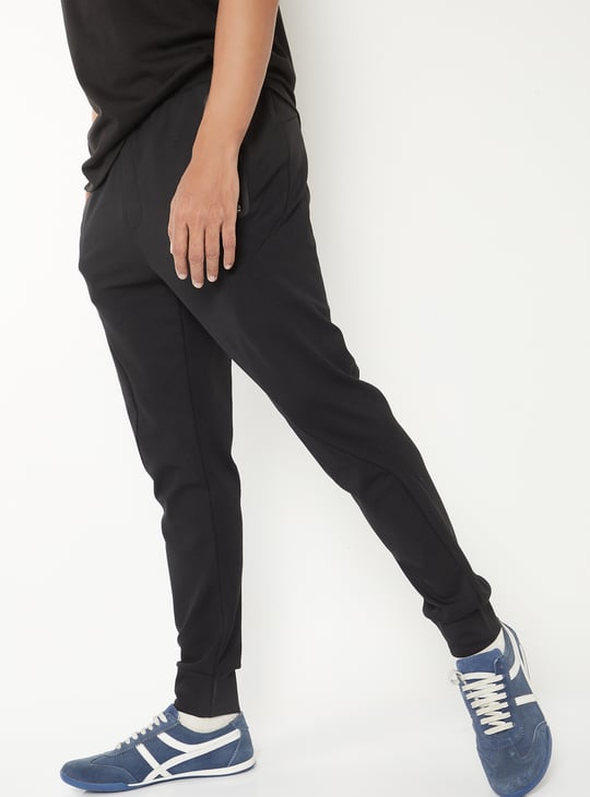 Men Solid Athleisure Joggers