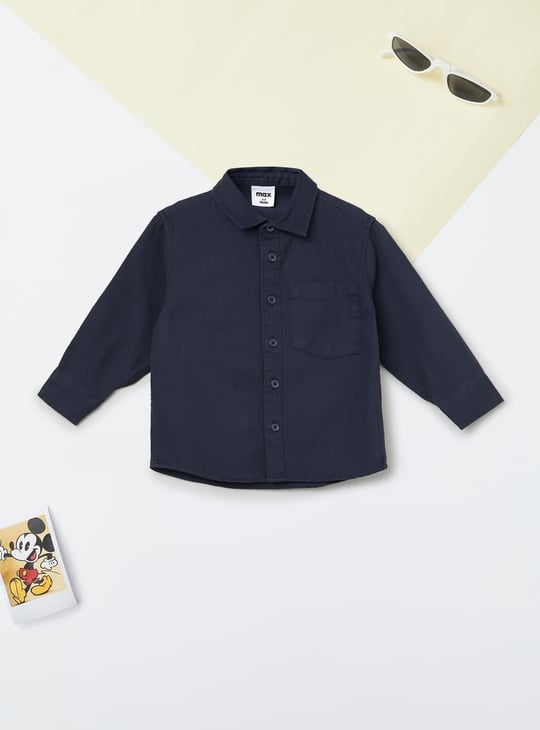 Boys Solid Shirt