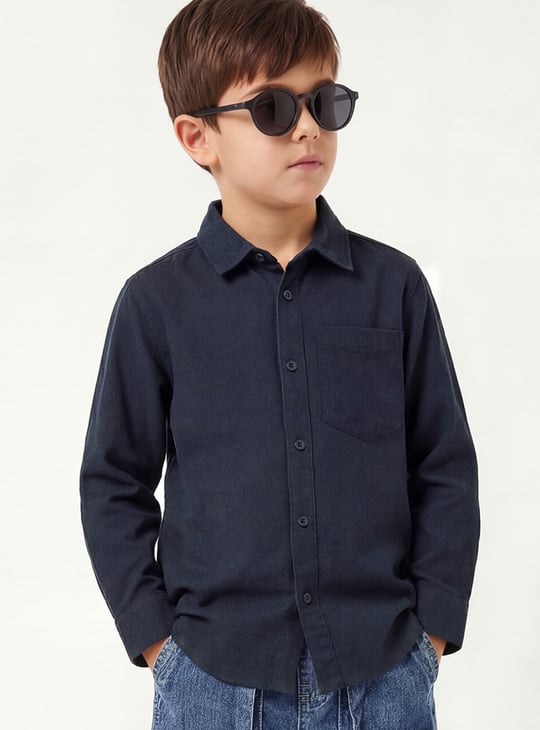 Boys Solid Shirt